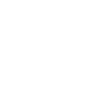 A line drawing of a smiling pig with closed eyes and a curly tail, appearing joyful.