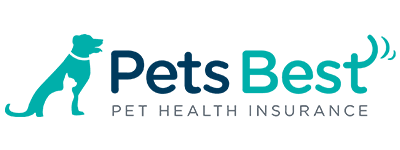 A silhouette of a dog next to the text "Pets Best Pet Health Insurance.